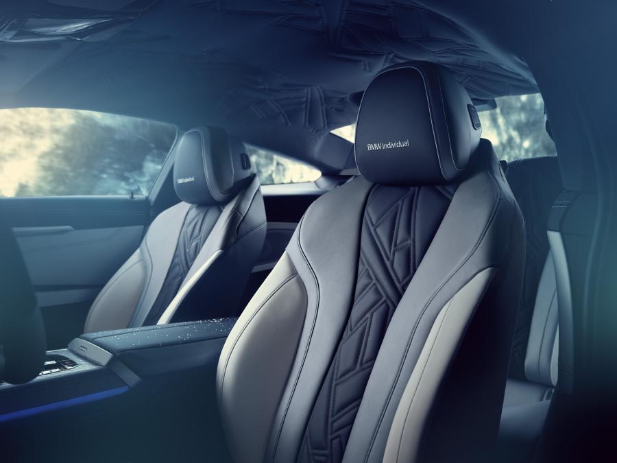Интерьер BMW Individual M850i xDrive Night Sky (G15) 2019 года  (фото 6 из 29)